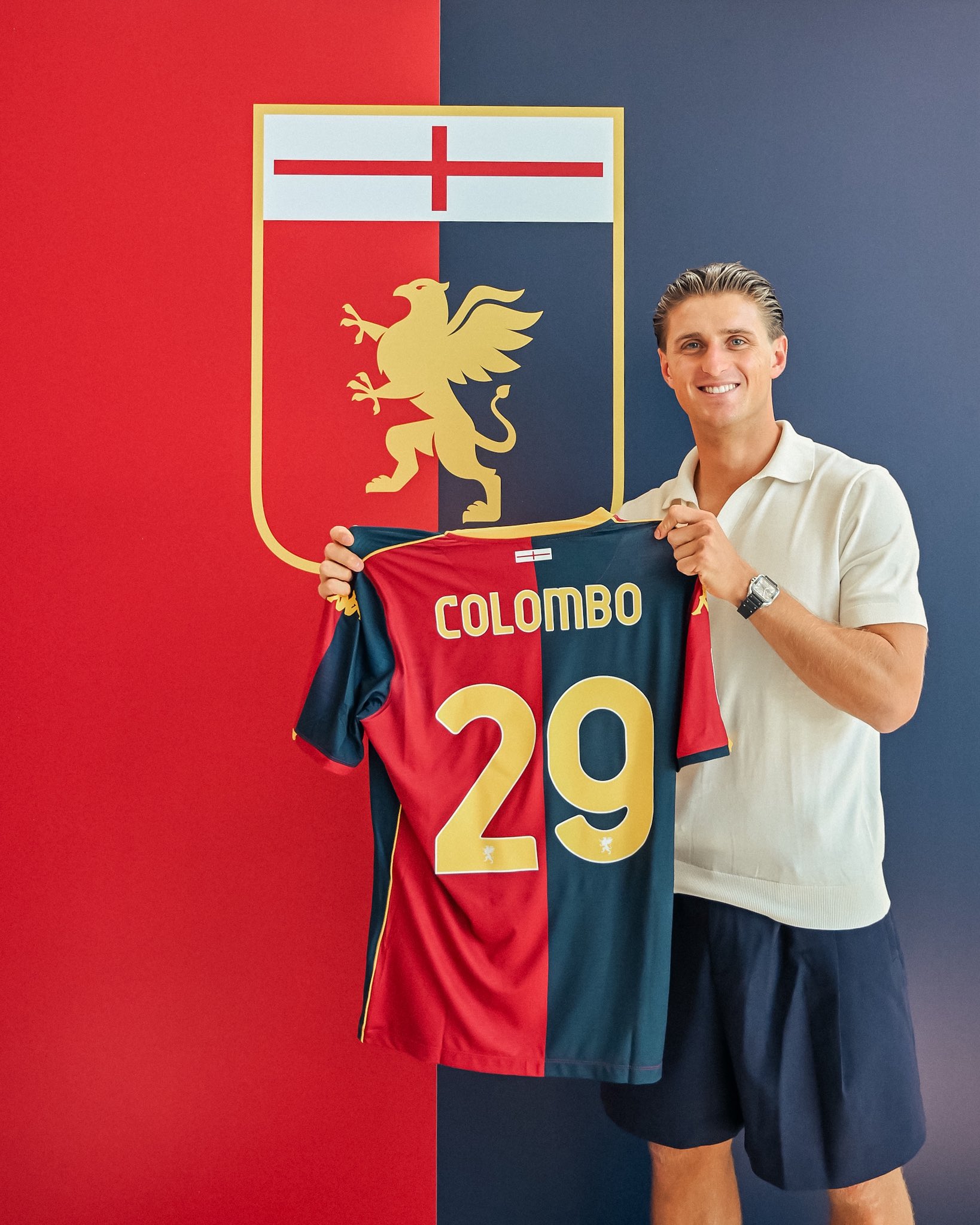 لورنتزو کولومبو - جنوا - سری آ