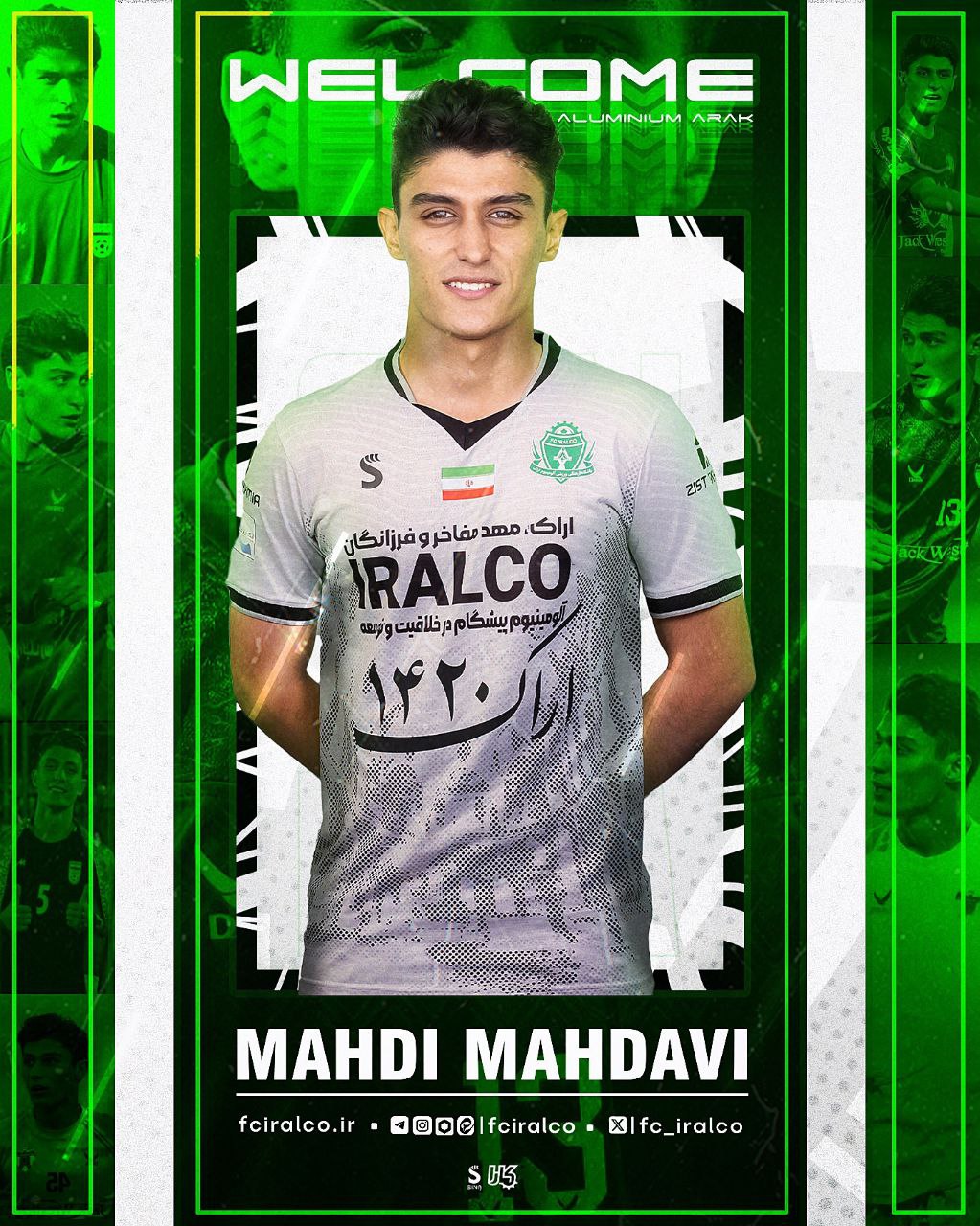 mehdimahdavi-aluminiom-2025 مهدی مهدوی مدافع تیم هوادار و تیم ملی امید ایران - خرید جدید آلومینیوم اراک