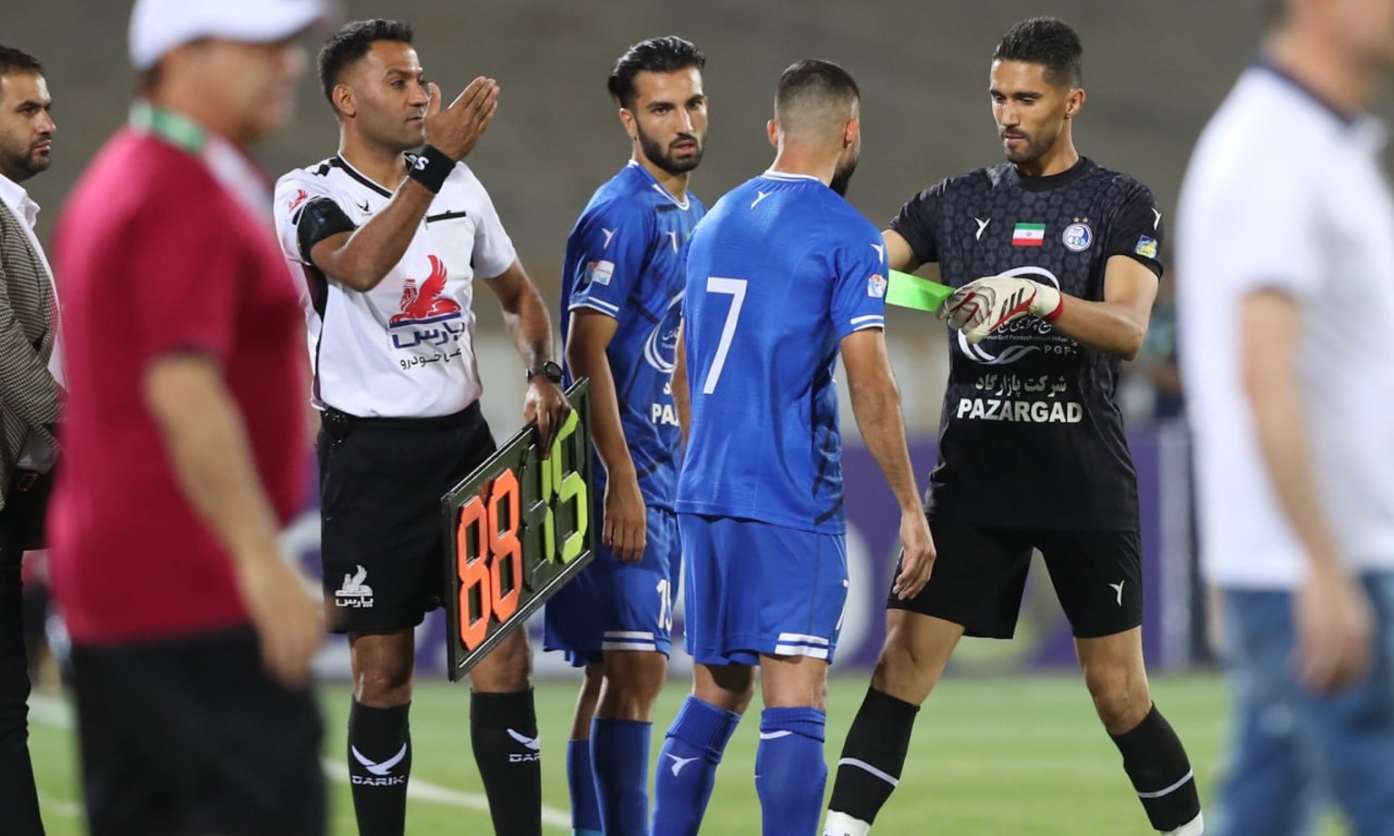 حسین حسینی استقلال - مهرداد محمدی استقلال -صنعت نفت- جام حذفی ایارن