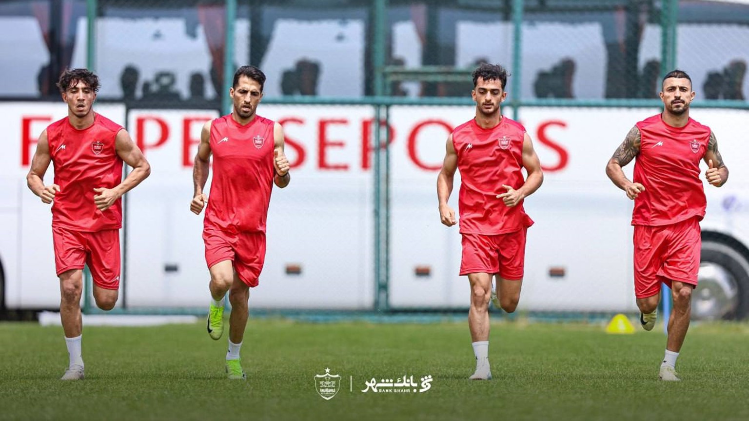 محمدامین کاظمیان، مجتبی فخریان وینگرهای جدید پرسپولیس تهران - وحید امیری وی عقوب براجعه وینگرهای سابق پرسپولیس تهران در اردوی ترکیه - لیگ برتر ایران