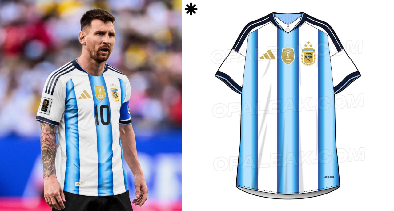 پیراهن تیم ملی آرژانتین در جام جهانی 2026