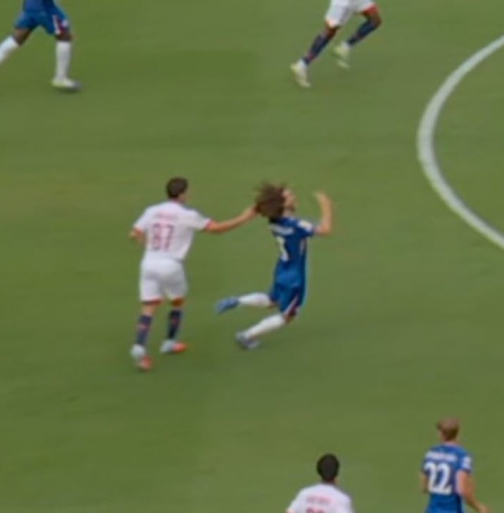 اخراج ژائو نوس مو کشیدن کوکوریا فینال جام جهانی باشگاه ها 2025