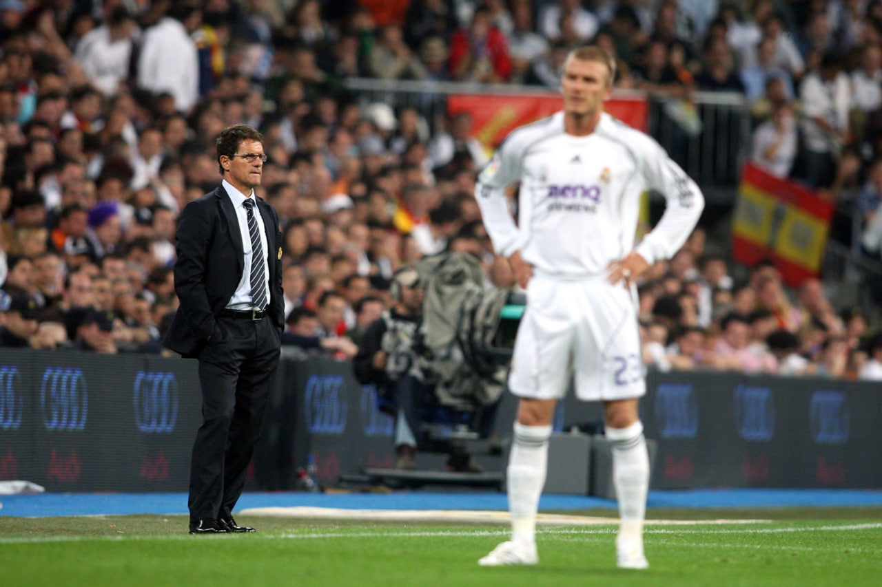 فابیو کاپلو و دیوید بکام