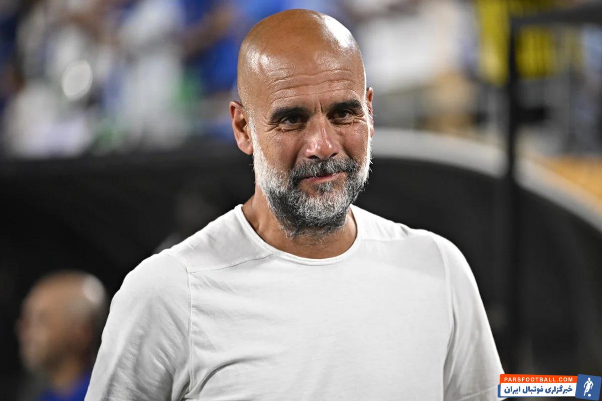 ظاهر جدید پپ گواردیولا سرمربی منچسترسیتی با سبیل