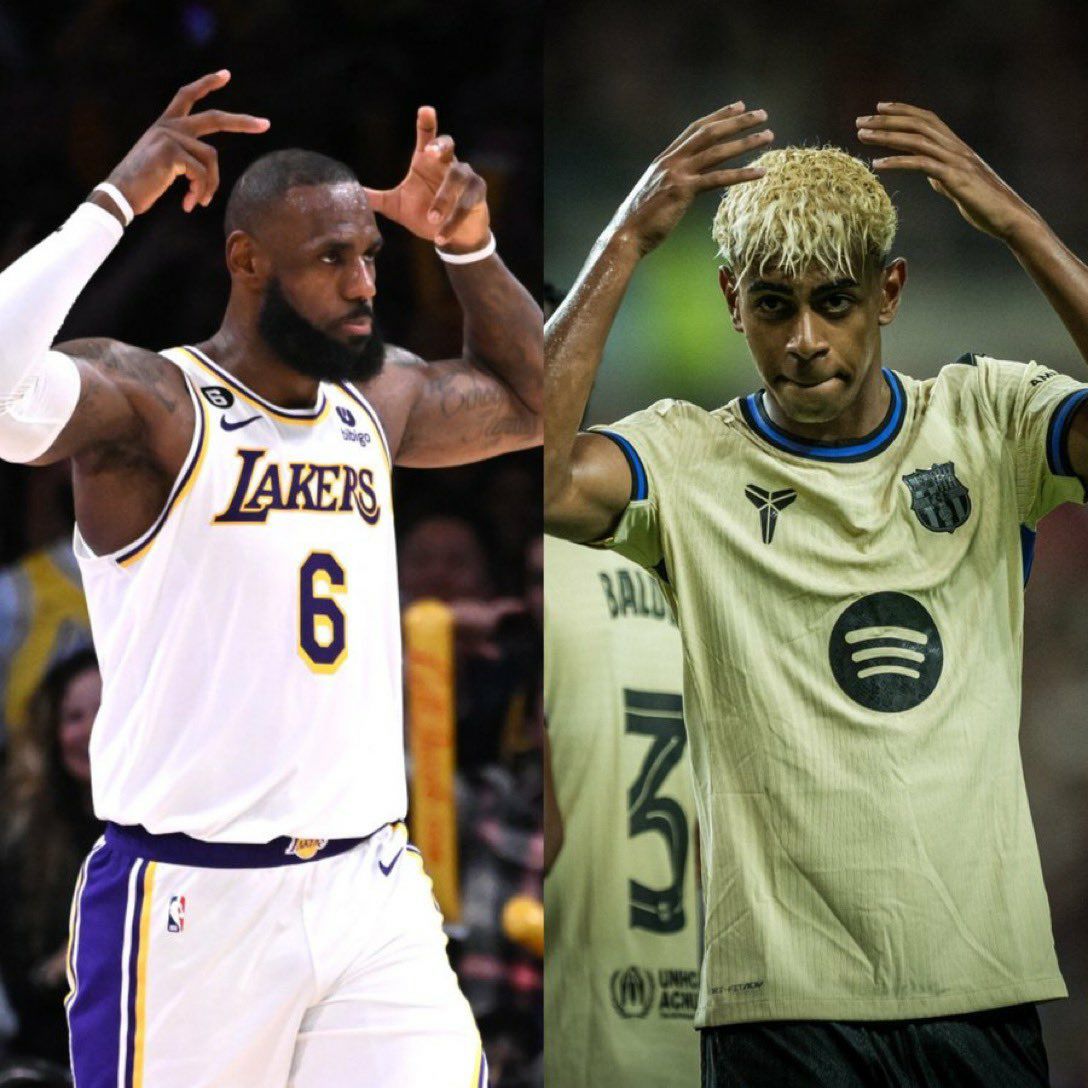 لامین یامال - لبران جیمز