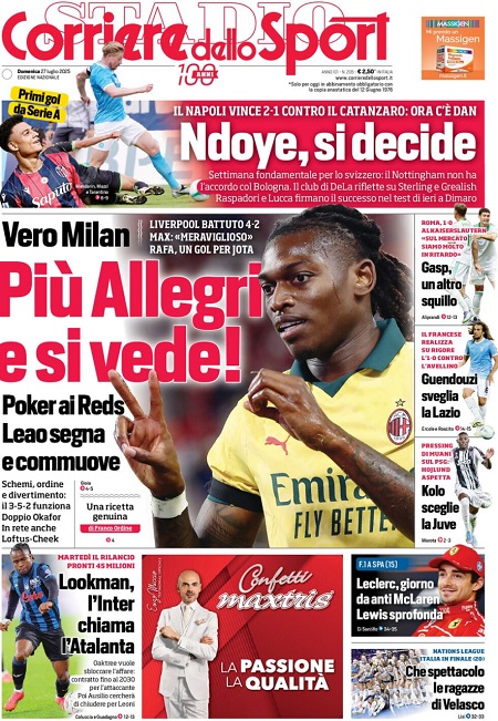 photo_2_2025-07-27_11-14-22 کوریره دلو اسپورت - 27 ژوئن 2025