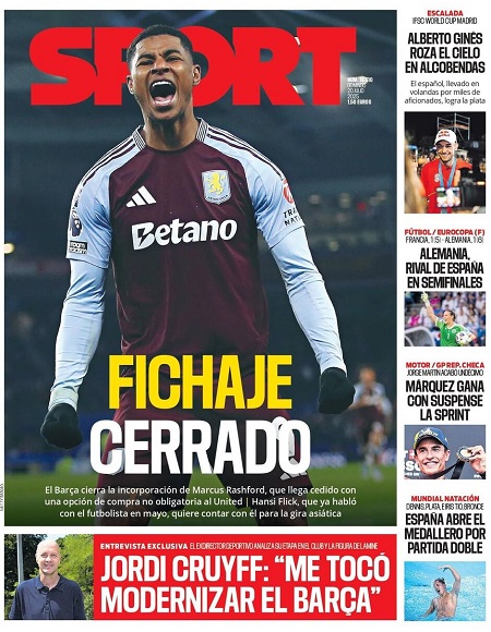 اسپورت 20 ژوئیه 2025