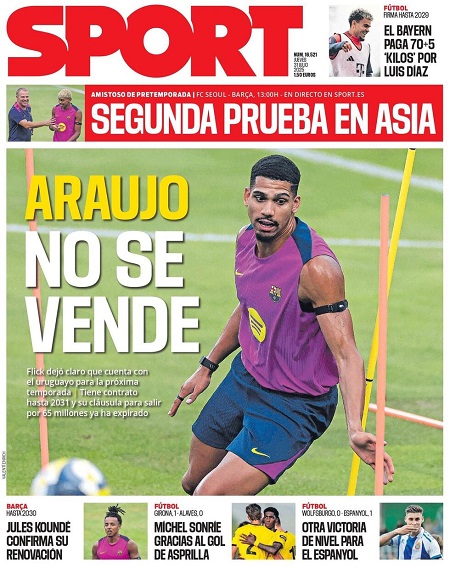 اسپورت - 31 ژوئیه 2025