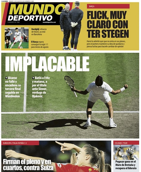 موندو دپورتیوو - 12 جولای 2025