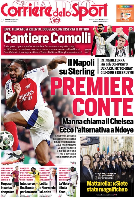 کوریره دلو اسپورت - 25 ژوئیه 2025