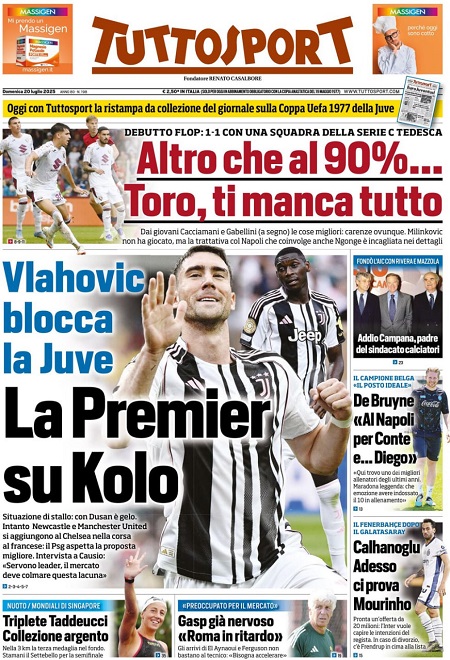 توتواسپورت 20 ژوئیه 2025