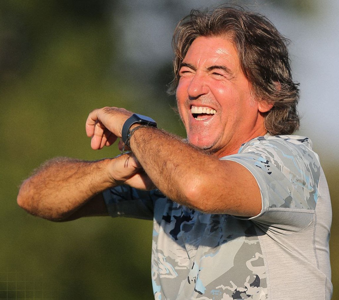 ریکاردو. ساپینتو سرمربی استقلال تهران در اردوی ترکیه - لیگ برتر ایران