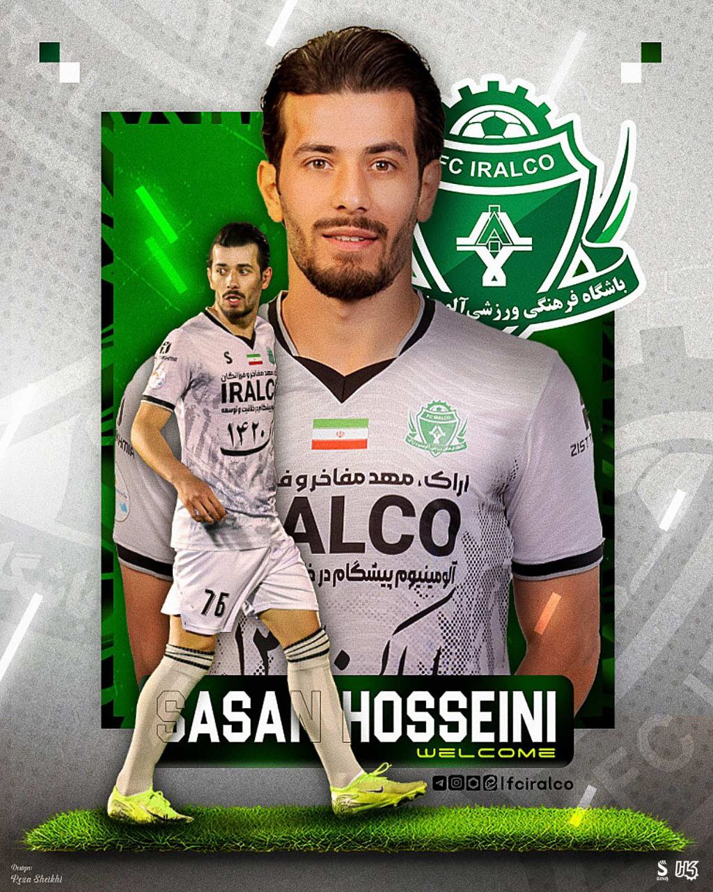 ساسان حسینی خرید جدید آلومینیوم اراک - لیگ برتر ایران