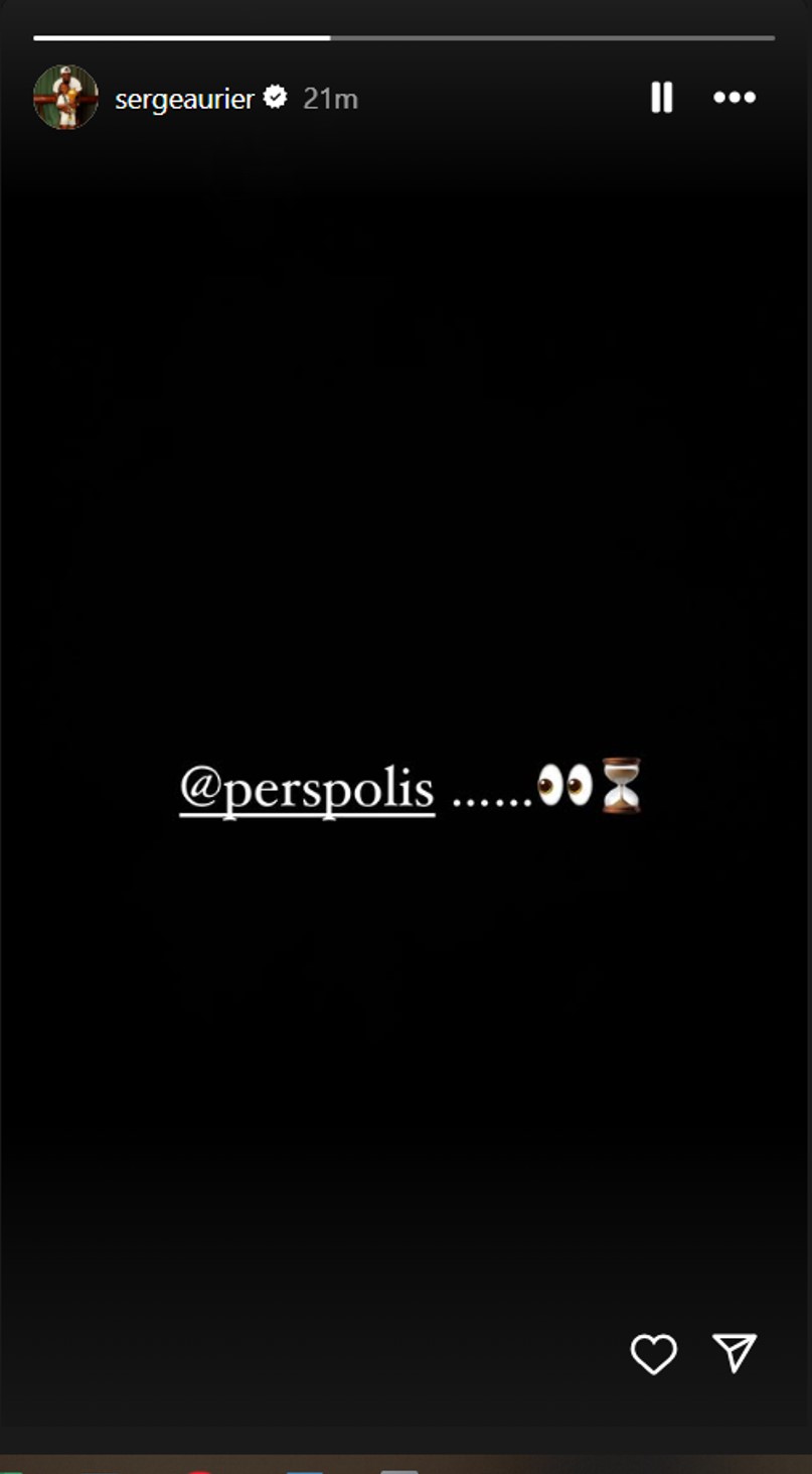 سرژ اوریه مدافع راست جدید پرسپولیس تهران و بازیکن سابق تاتنهام و پاری سن ژرمن - لیگ برتر ایران