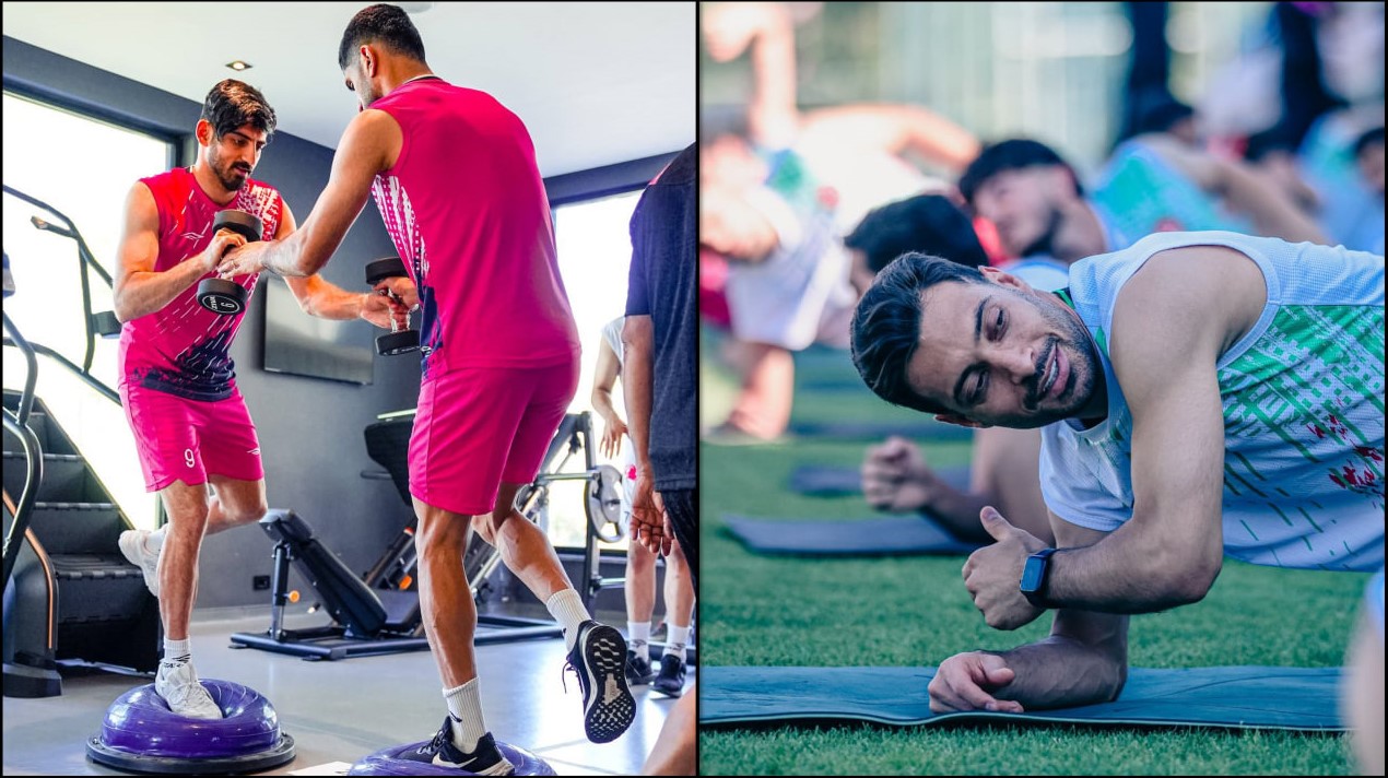 شجاع خلیل زاده - مهدی ترابی - دانیال اسماعیلی فر - تمرینات تراکتور - فوتبال - لیگ برتر ایران