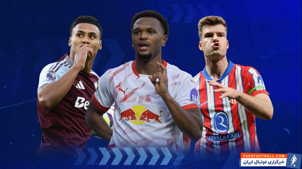 گیراسی از دورتموند در صدر فهرست ۱۰ مهاجم برتر فوتبال اروپا