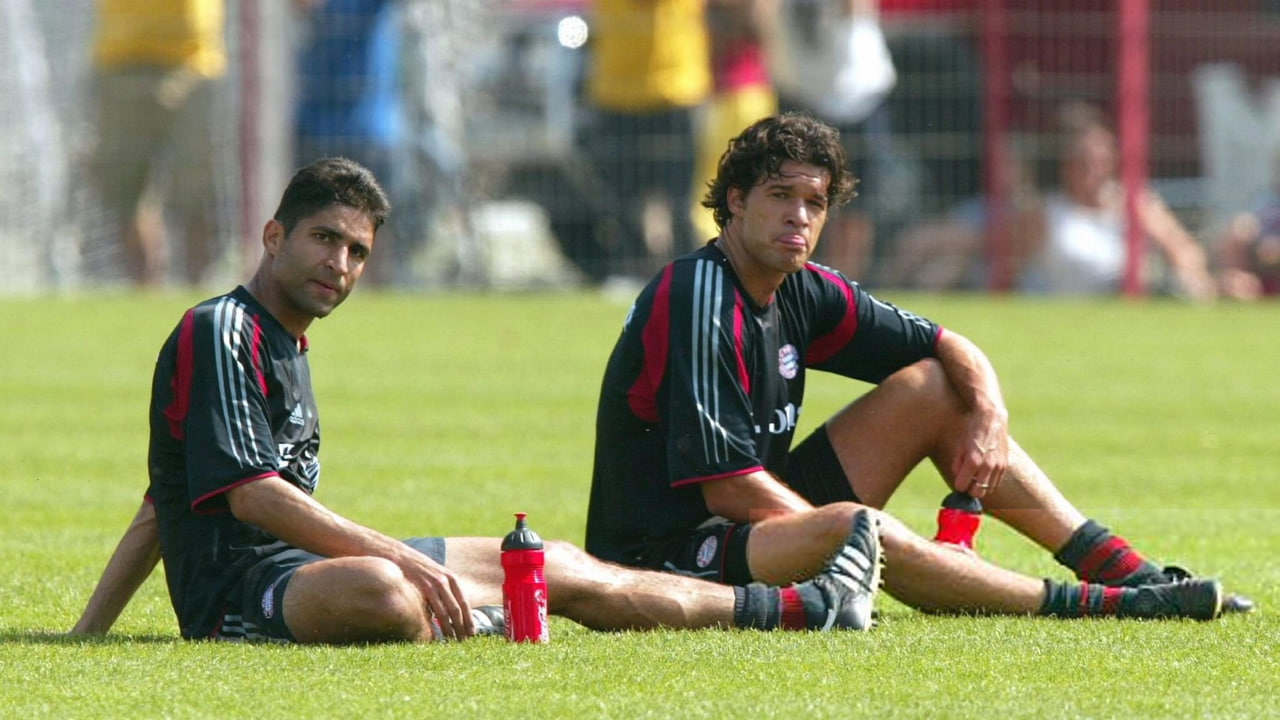 وحید هاشمیان مهاجم سابق بایرن مونیخ و بوخوم، میشاییل بالاک بازیکن سابق بایرن مونیخ و تیم ملی آلمان