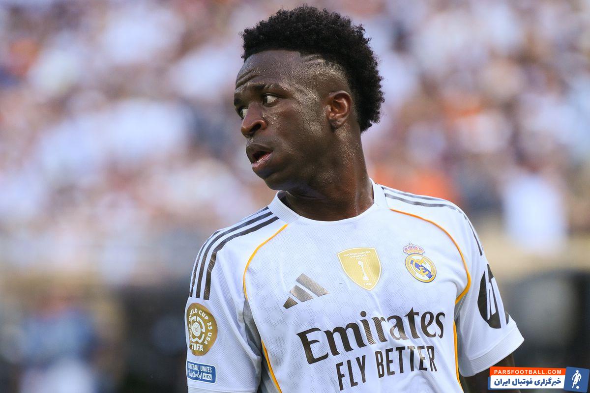 تصویری از مدل موی جدید وینیسیوس جونیور ستاره رئال مادرید