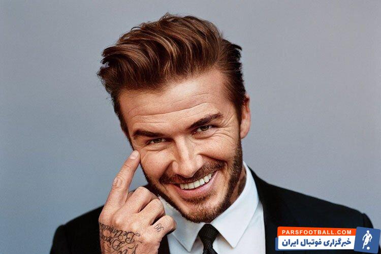 کلیپ اشتباه دیوید بکام اسطوره فوتبال انگلیس در تراشیدن موهای سرش