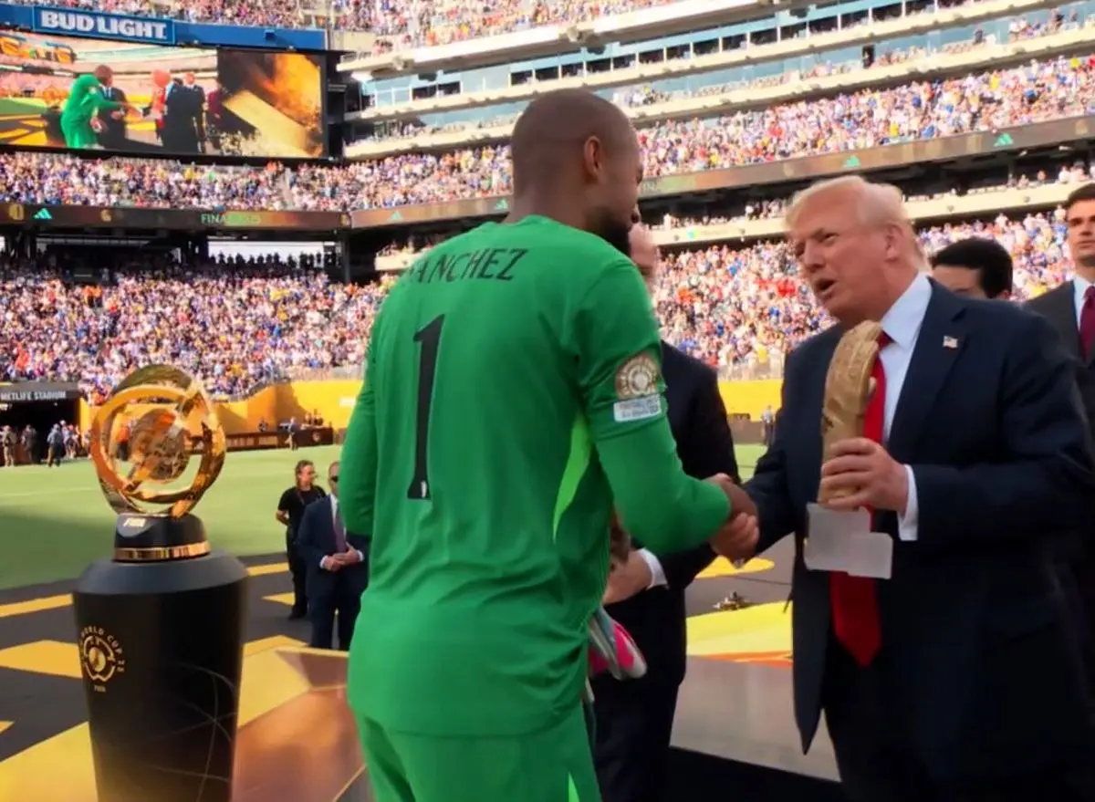 عدم پخش جشن قهرمانی چلسی در جام باشگاه های جهان به دلیل حضور دونالد ترامپ