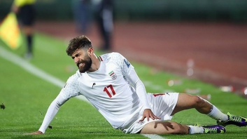 دوری ۳ ماهه علی قلی‌ زاده هافبک تیم ملی ایران به دلیل مصدومیت