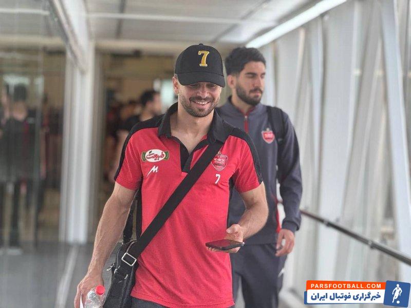 دیدار سروش رفیعی هافبک پرسپولیس با وریا غفوری کاپیتان پیشین استقلال