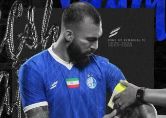 روزبه چشمی کاپیتان استقلال با وضعیت عجیبی ورزشگاه نقش جهان را ترک کرد