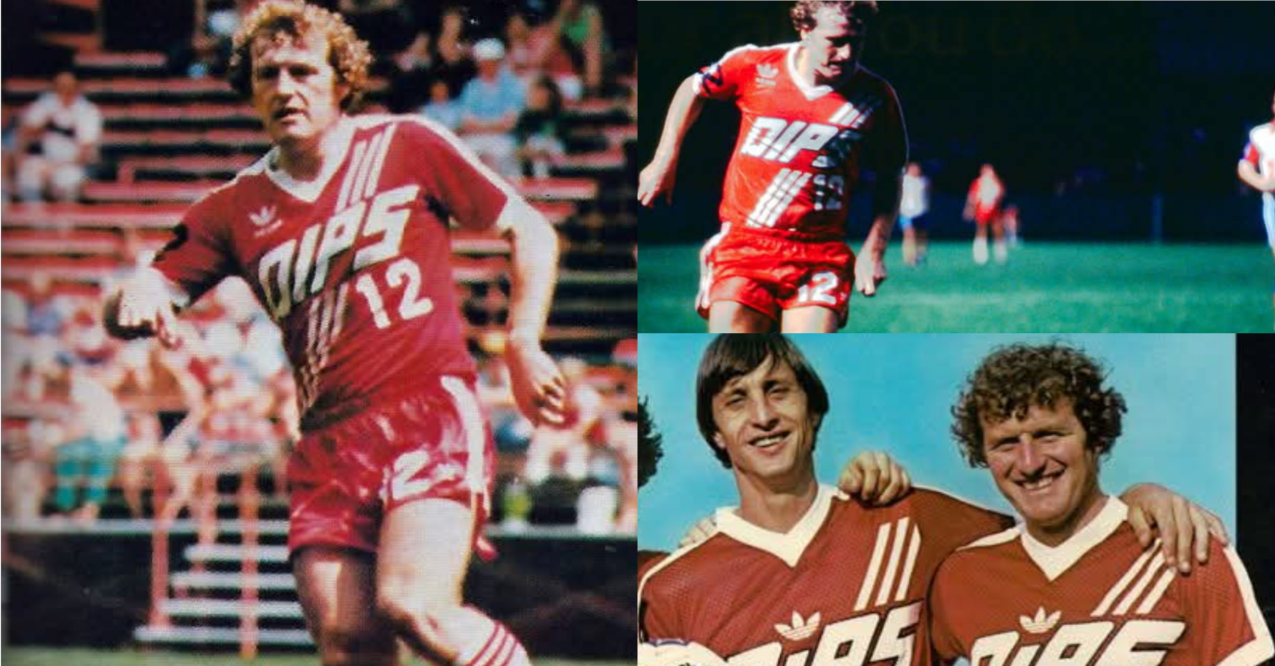 ویم یانسن و یوهان کرایوف در واشینگتن دیپلماتس