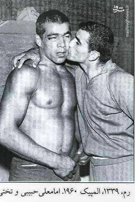 عکس/ دلداری امامعلی حبیبی به تختی