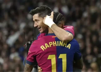 ترکیب بارسلونا برای دیدار برابر مایورکا لالیگا اسپانیا فصل 2025/2026