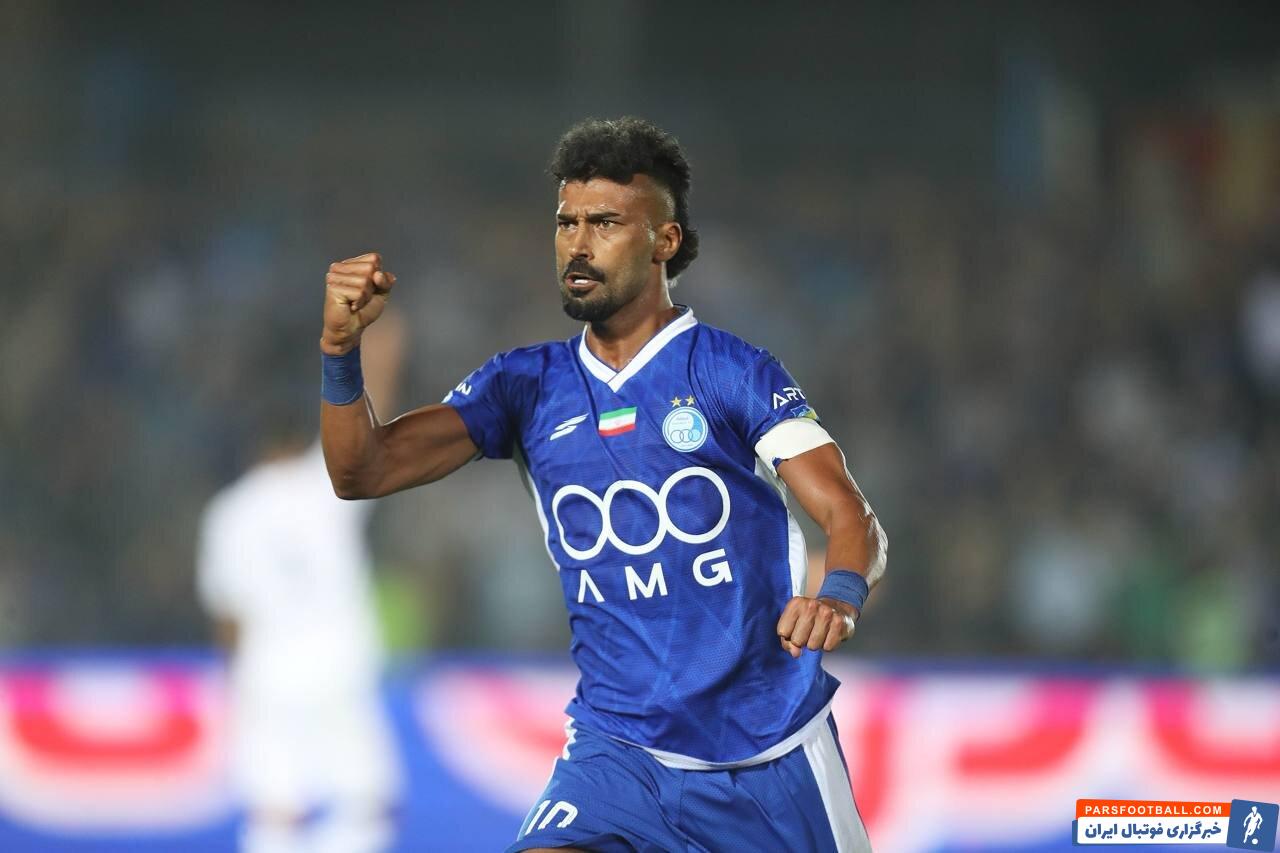 رامین رضاییان با گلزنی مقابل ذوبآهن مانع از باخت استقلال شد