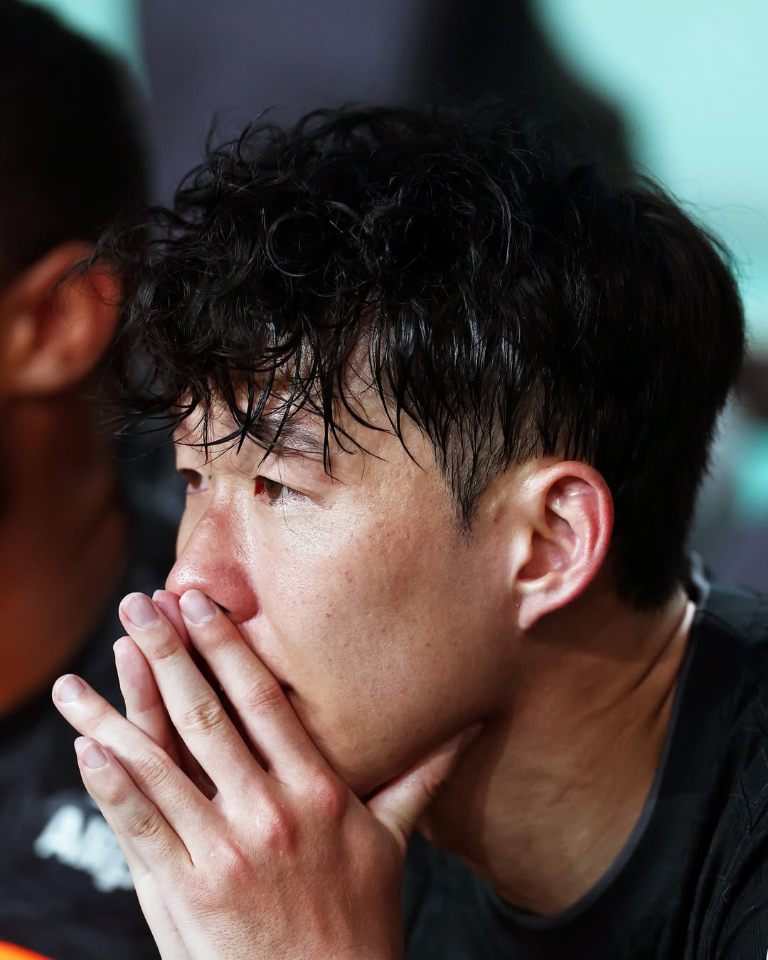 سون هیونگ مین روی نیمکت تاتنهام