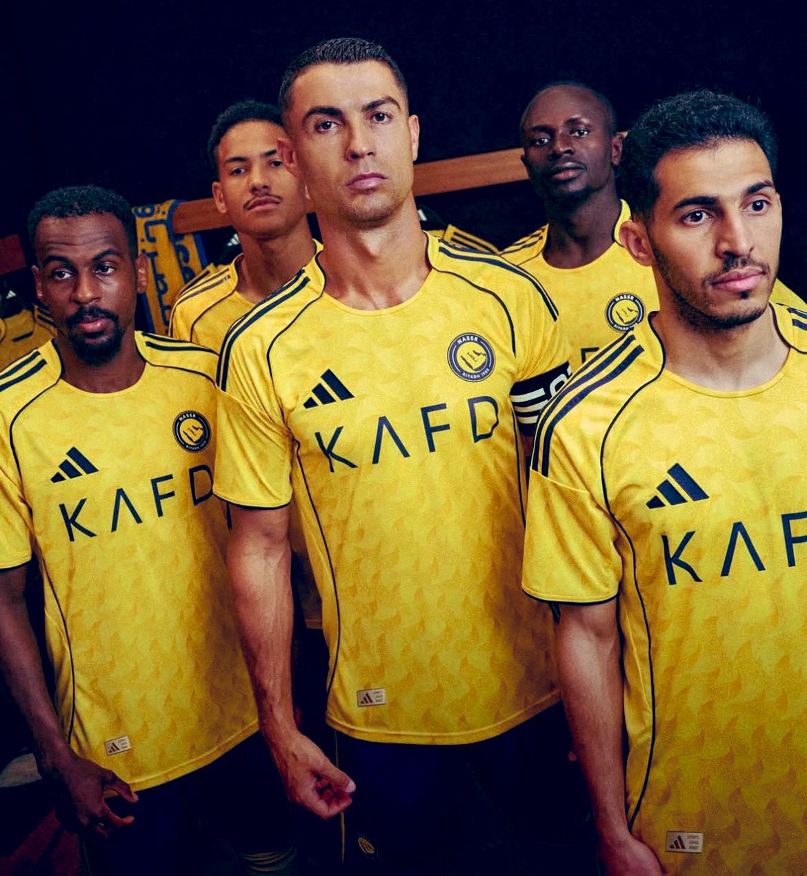 پیراهن اول النصر برای فصل جدید با حضور افتخاری رونالدو