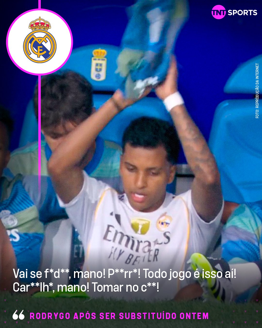فحاشی رودریگو پس از تعویض در بازی رئال مادرید؛ مخاطب او که بود و چه گفت؟