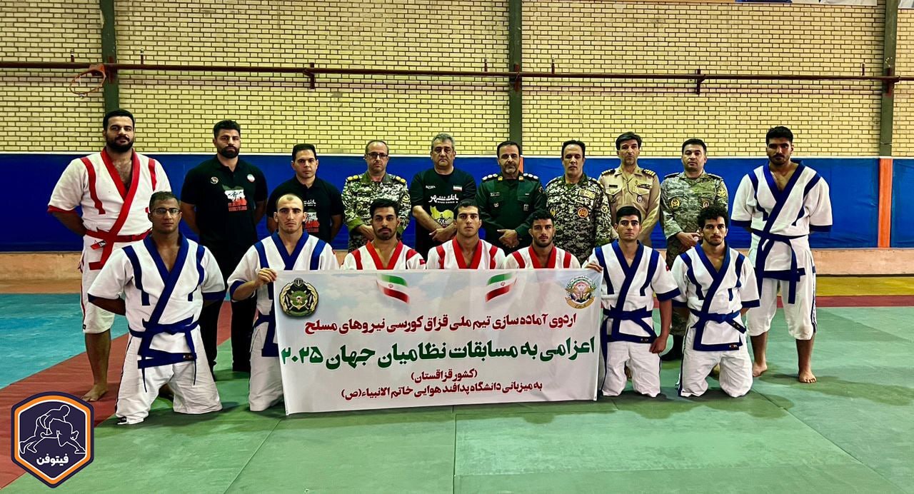 ملی‌پوشان کشتی قزاق کورسی ایران آماده فتح قزاقستان!