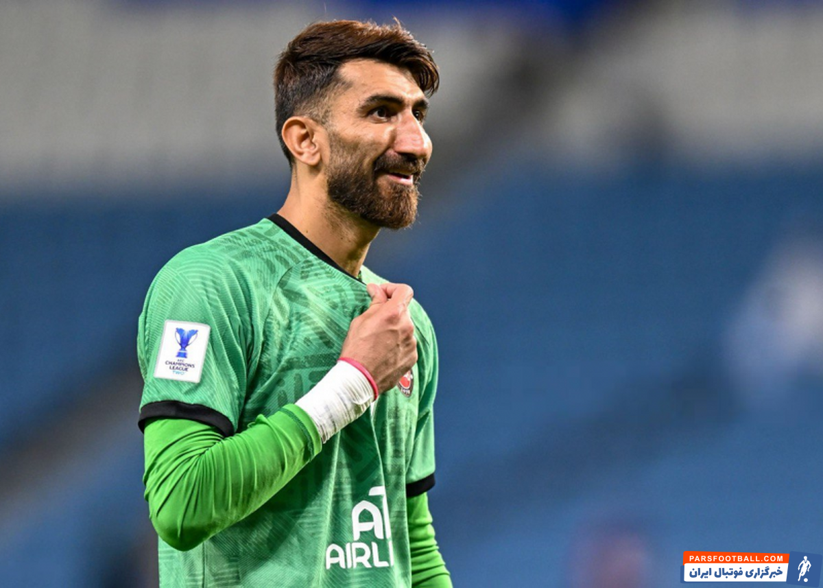 علیرضا بیرانوند : چه باشم و چه نباشم موفقیت تیم ملی آرزوی من و همه مردم است