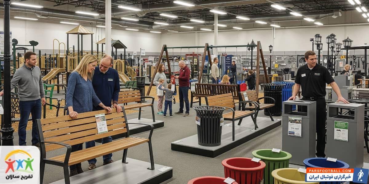 تفریح سازان، شرکت تولید کننده مبلمان شهری و وسایل شهربازی