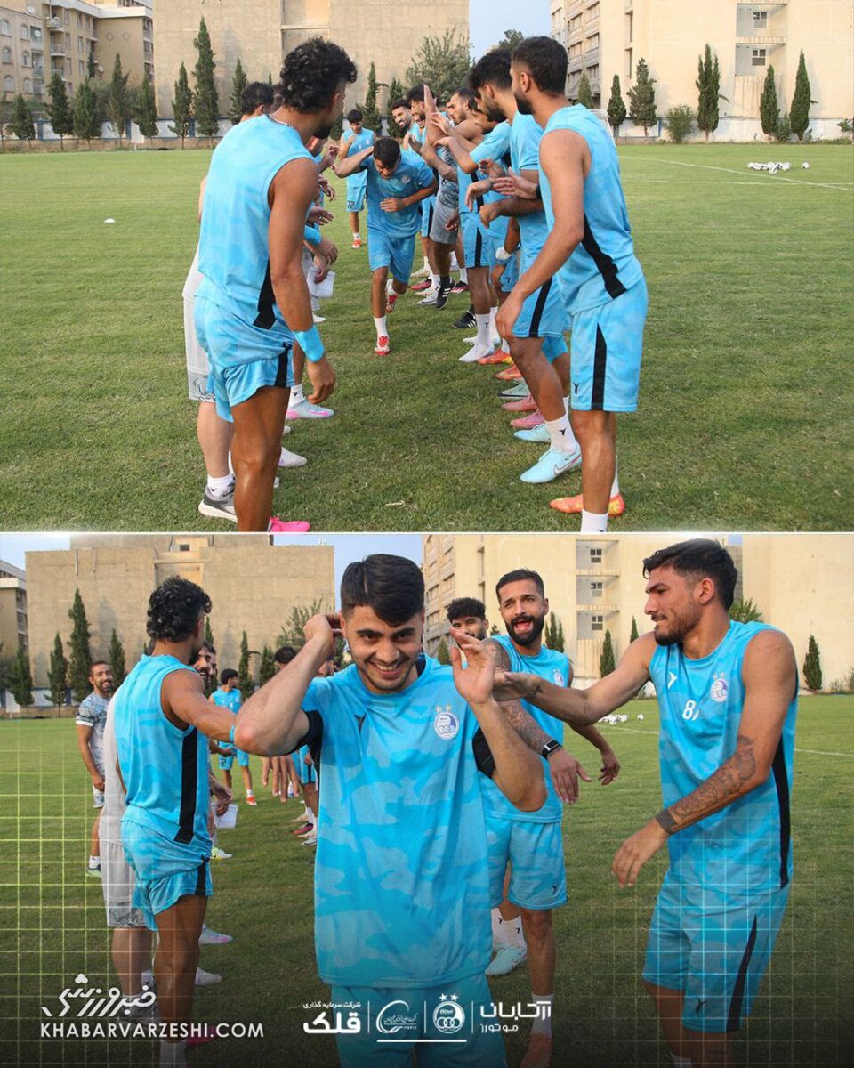 مهاجم جدید استقلالی‌ها حسابی کتک خورد! +عکس