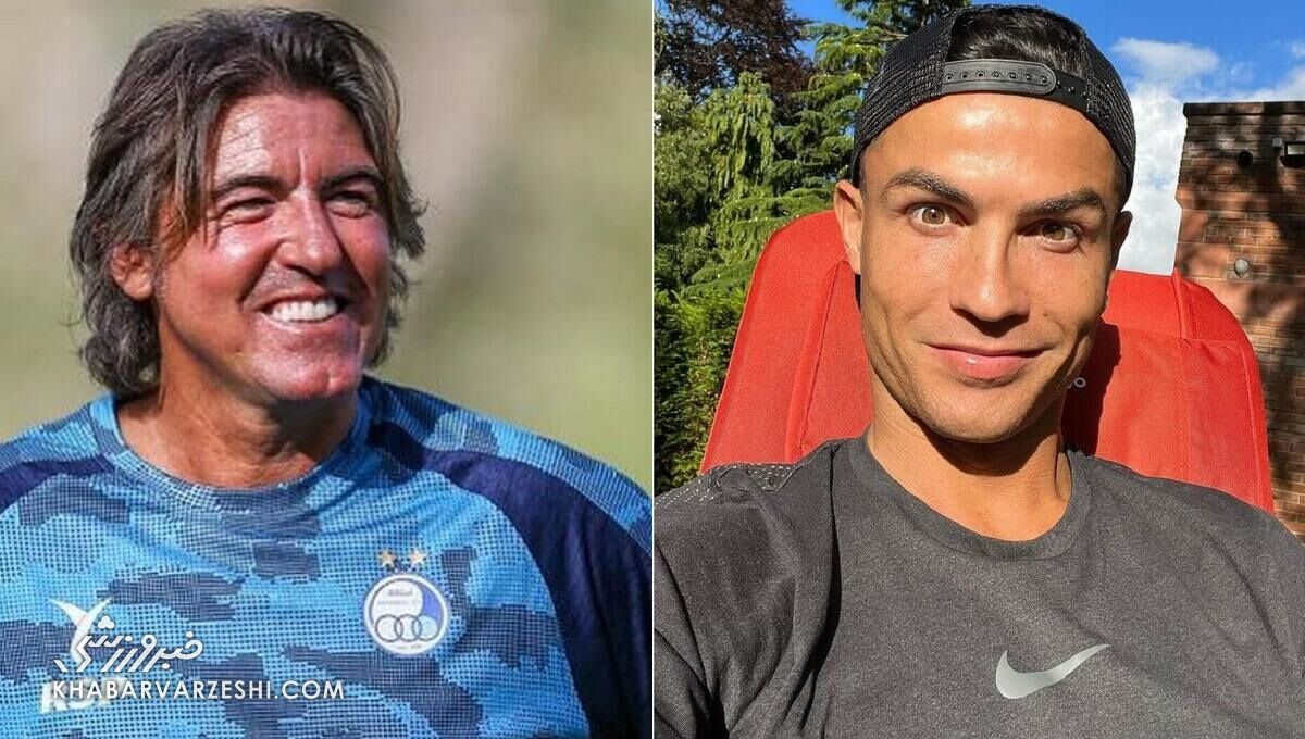 کریستیانو رونالدو: ساپینتو هرگز تسلیم نمی‌شود/ او همه وجودش را برای موفقیت تیمش می‌گذارد