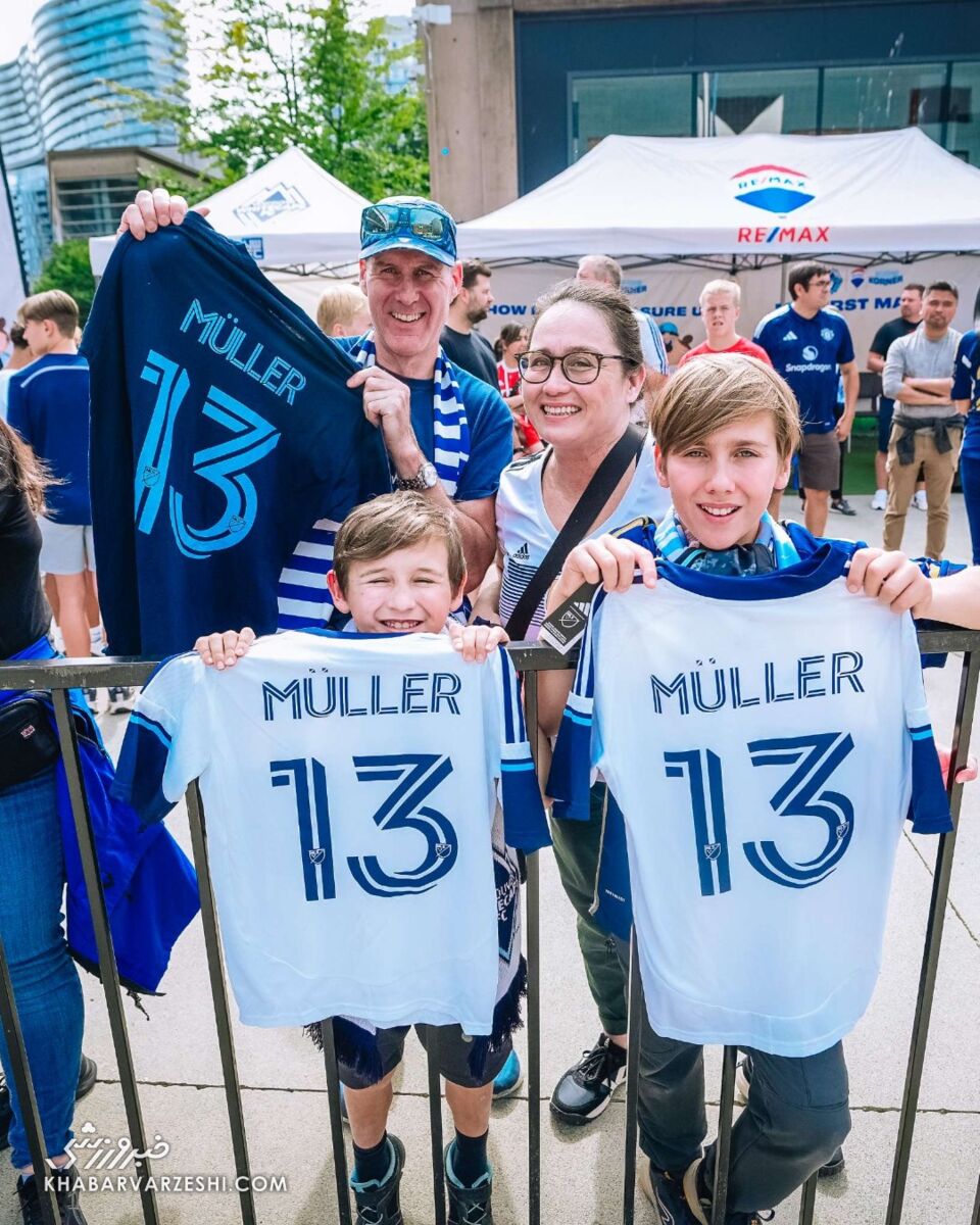 400351 اولین بازی توماس مولر در کانادا