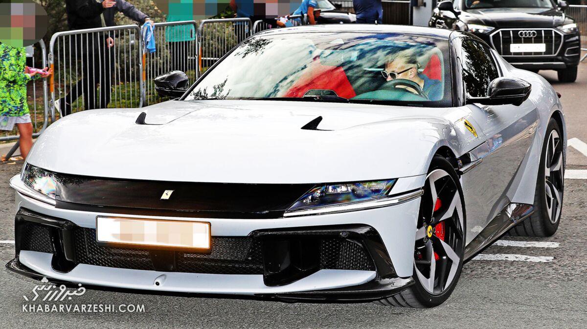 فراری ۳۵۰ هزار پوندی ارلینگ هالند