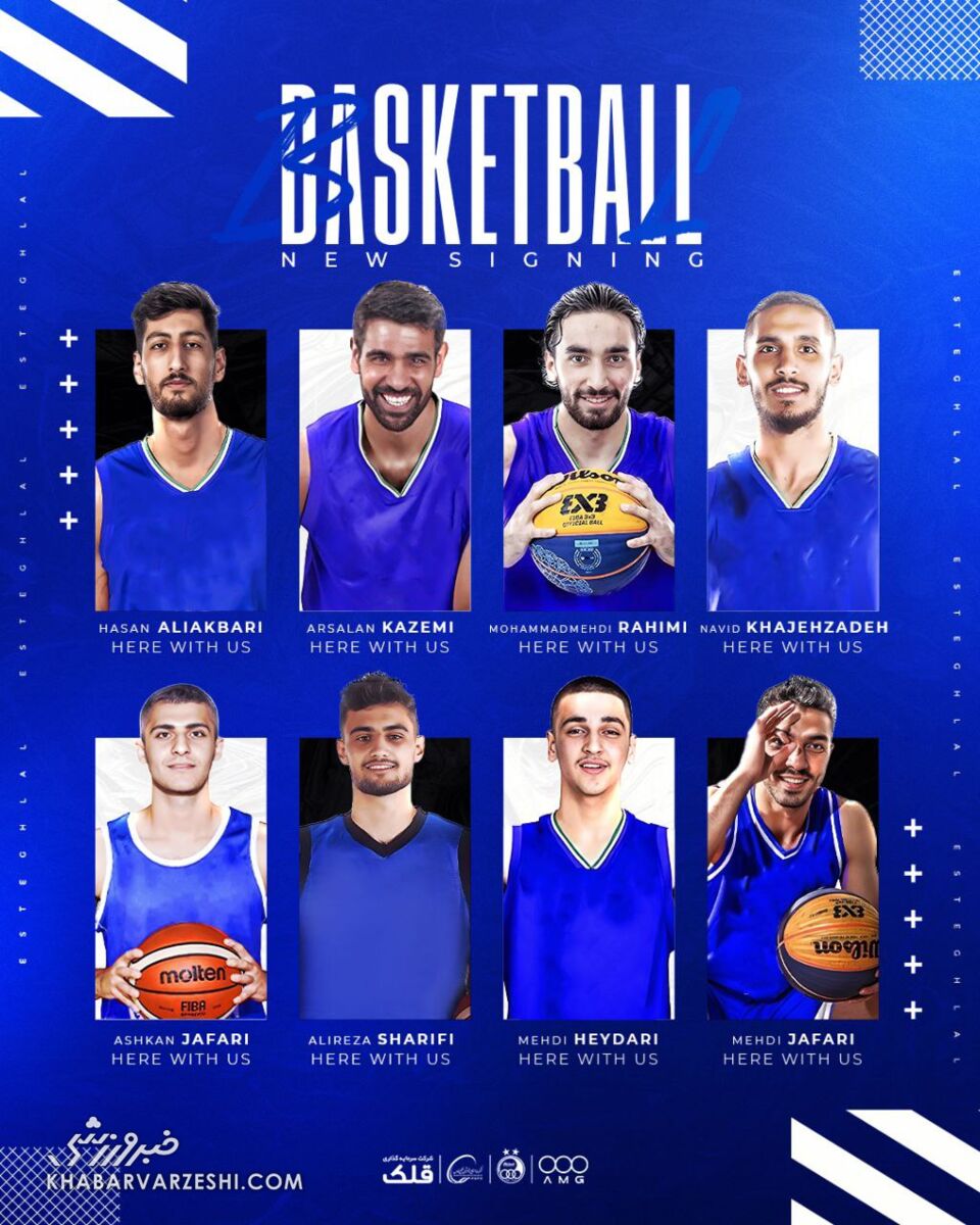 ۸ ستاره جدید رسماً استقلالی شدند/ خانه‌تکانی در ترکیب آبی‌ها +عکس