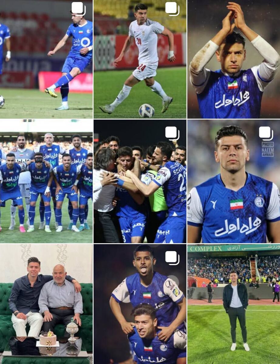 402147 چراغ سبز هافبک پرسپولیس به استقلال! +عکس