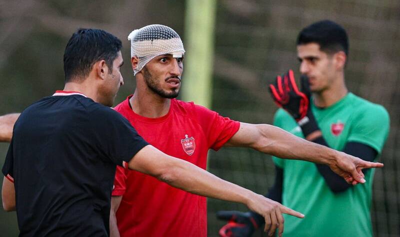 بازگشت مهاجم مصدوم پرسپولیس با چهره متفاوت+ عکس