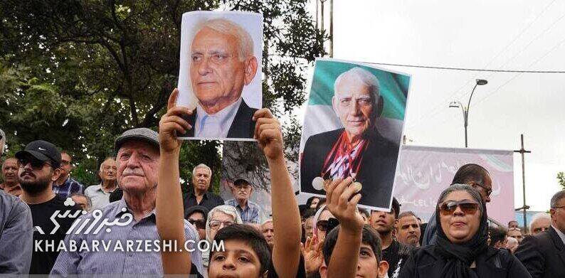 مصادف شدن عجیب روز تولد تختی با خاکسپاری حبیبی! +عکس