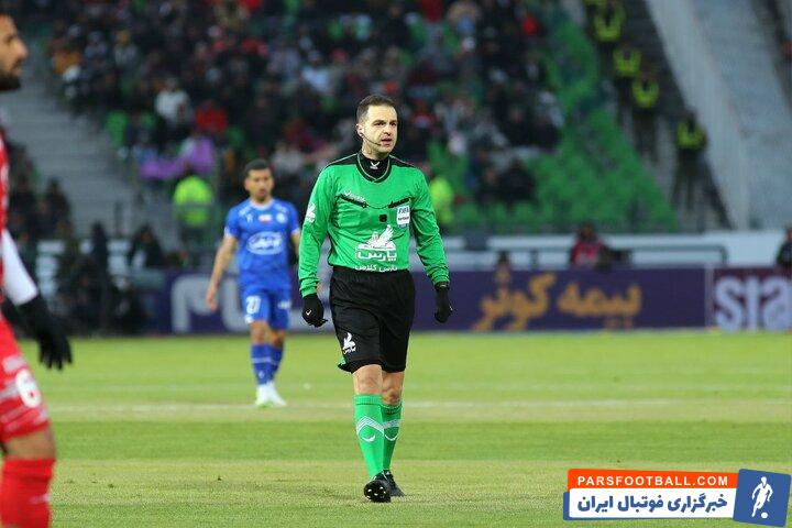 لیگ برتر ؛ پیام حیدری به عنوان داور دیدار استقلال و تراکتور انتخاب شد