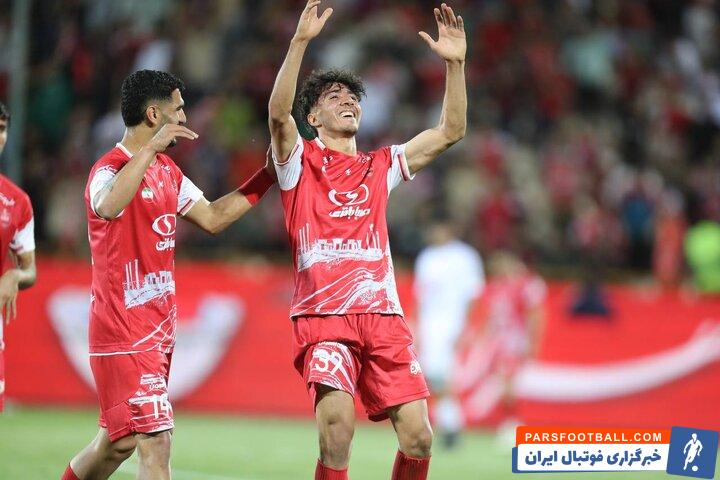 یعقوب براجعه ستاره پرسپولیس به دلیل امتحانات درسی در تمرین غایب بود