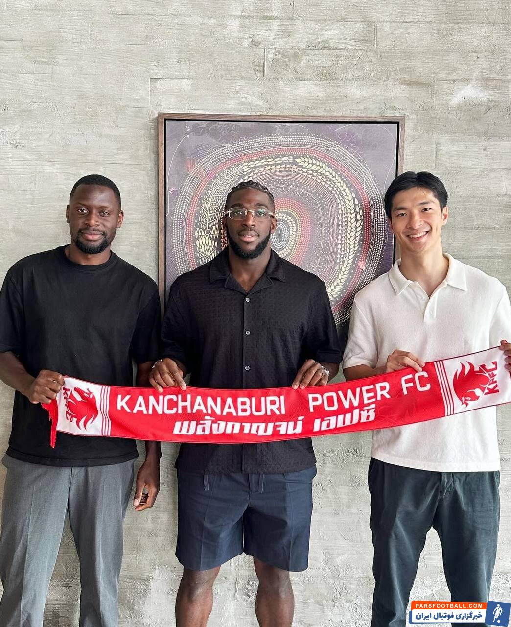 ابوبکر کامارا ستاره پیشین سپاهان به کانچانبوری تایلند پیوست