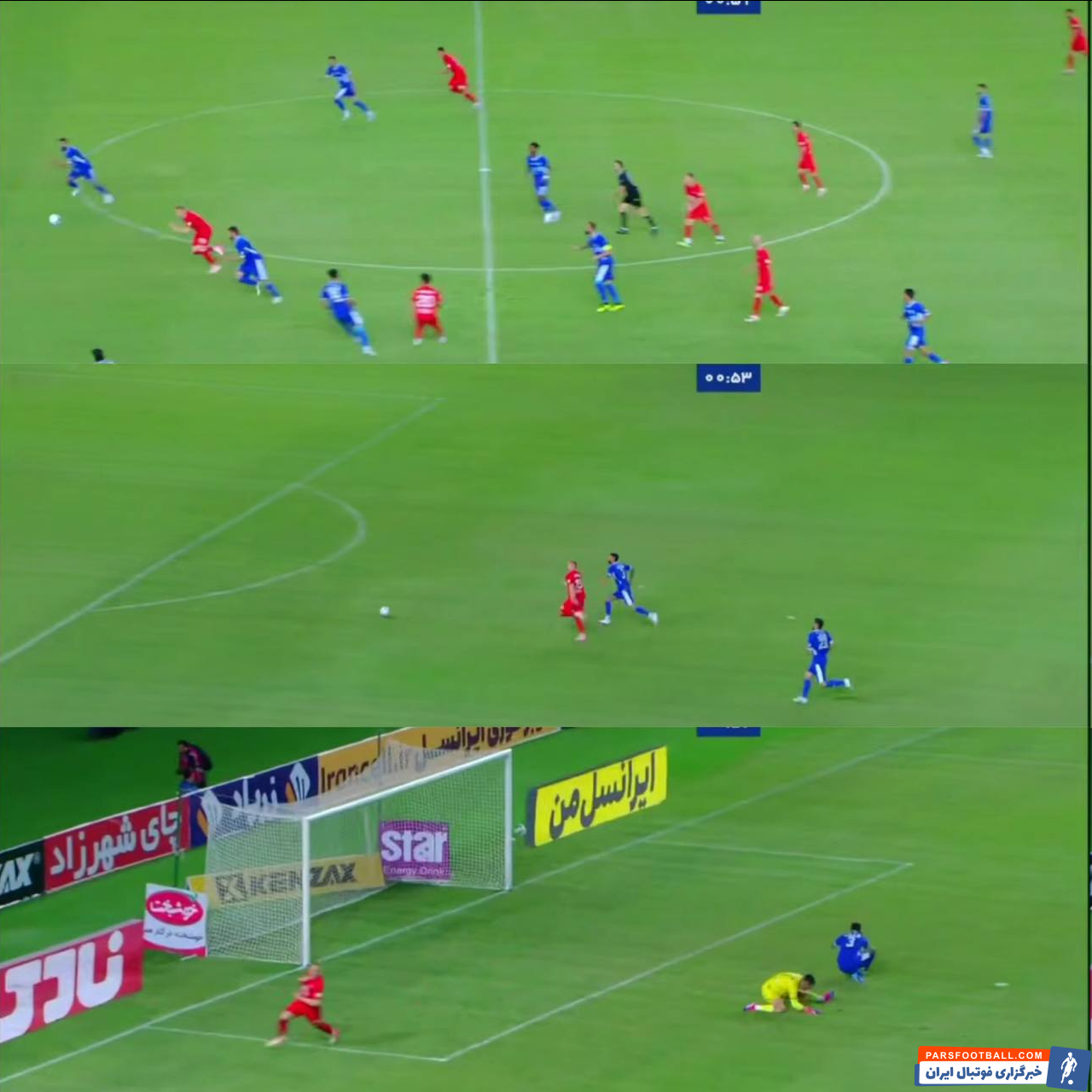 استقلال روی اشتباه مرگبار آرمین سهرابیان به تراکتور باخت