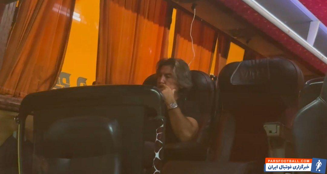 ریکاردو ساپینتو پس از شکست استقلال مقابل تراکتور عصبانی شد